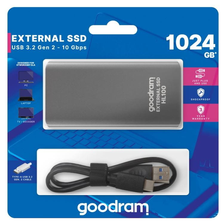 Dysk SSD GoodRam HL100 1TB